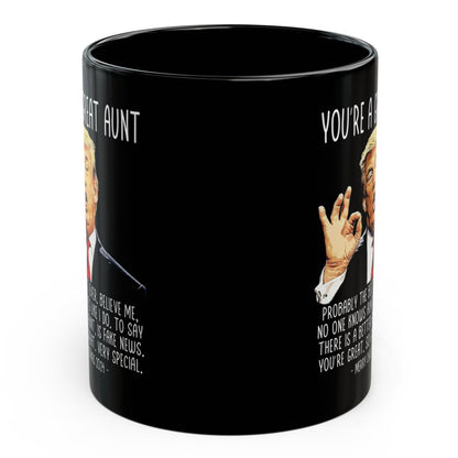 You're A Great Aunt Trump 2024 Funny Christmas 11oz Coffee Mug