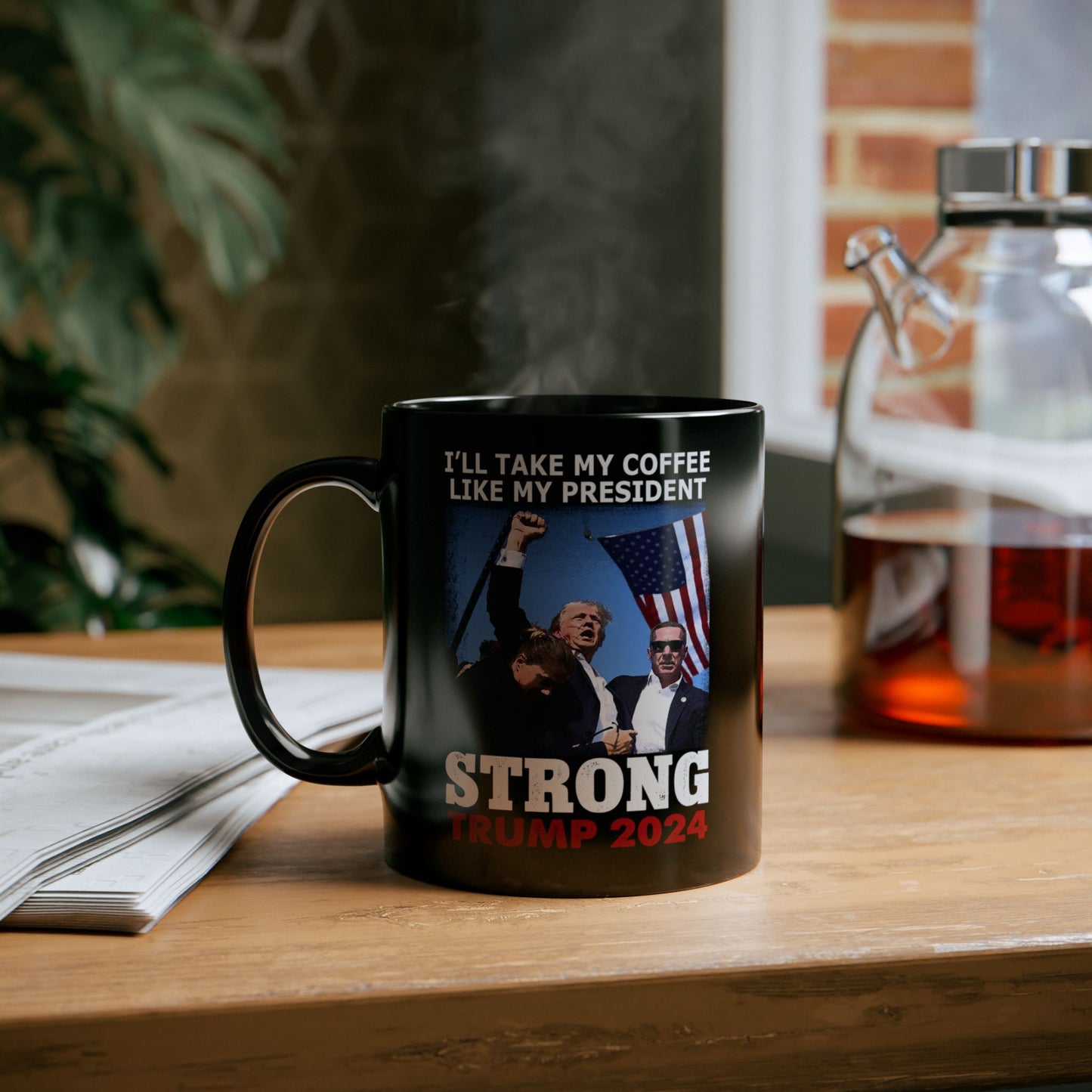 I'll Take My Coffee Like My President Trump 11oz Gift Coffee Mug