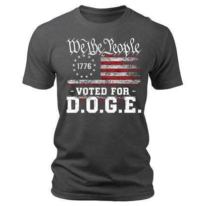 We The People Voted For Doge Graphic T-Shirt