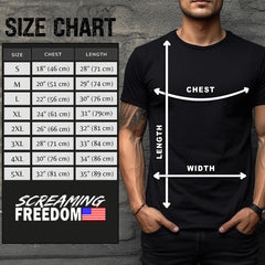 Men's Graphic T Shirts - Freedom Patriotic Short Sleeve Crewneck Shirt