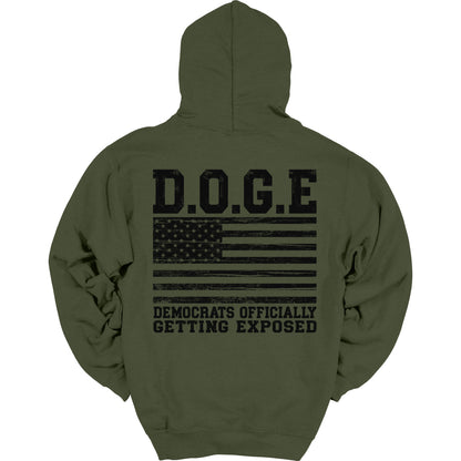 D.O.G.E. Exposed Heavy Blend Hoodie