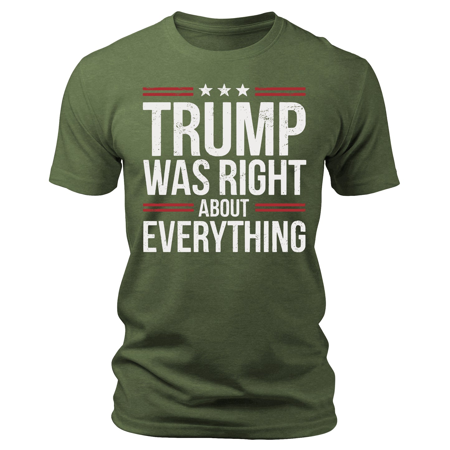 Men's Trump Was Right About Everything T-Shirt