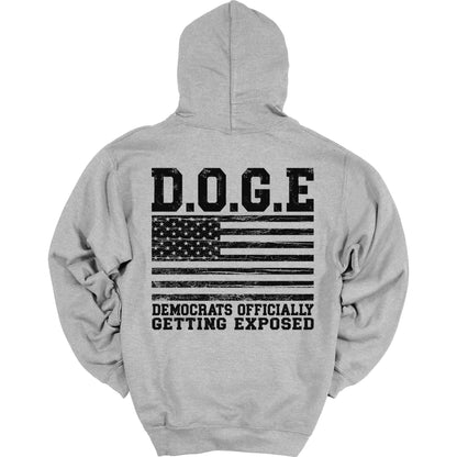 D.O.G.E. Exposed Heavy Blend Hoodie