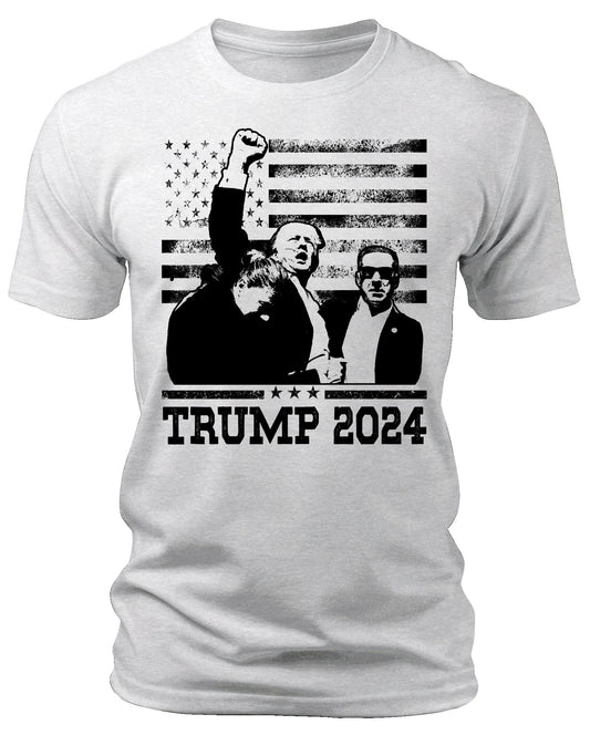 Men's President Trump Trending Political Trump 2024 Election Shirt T-Shirt