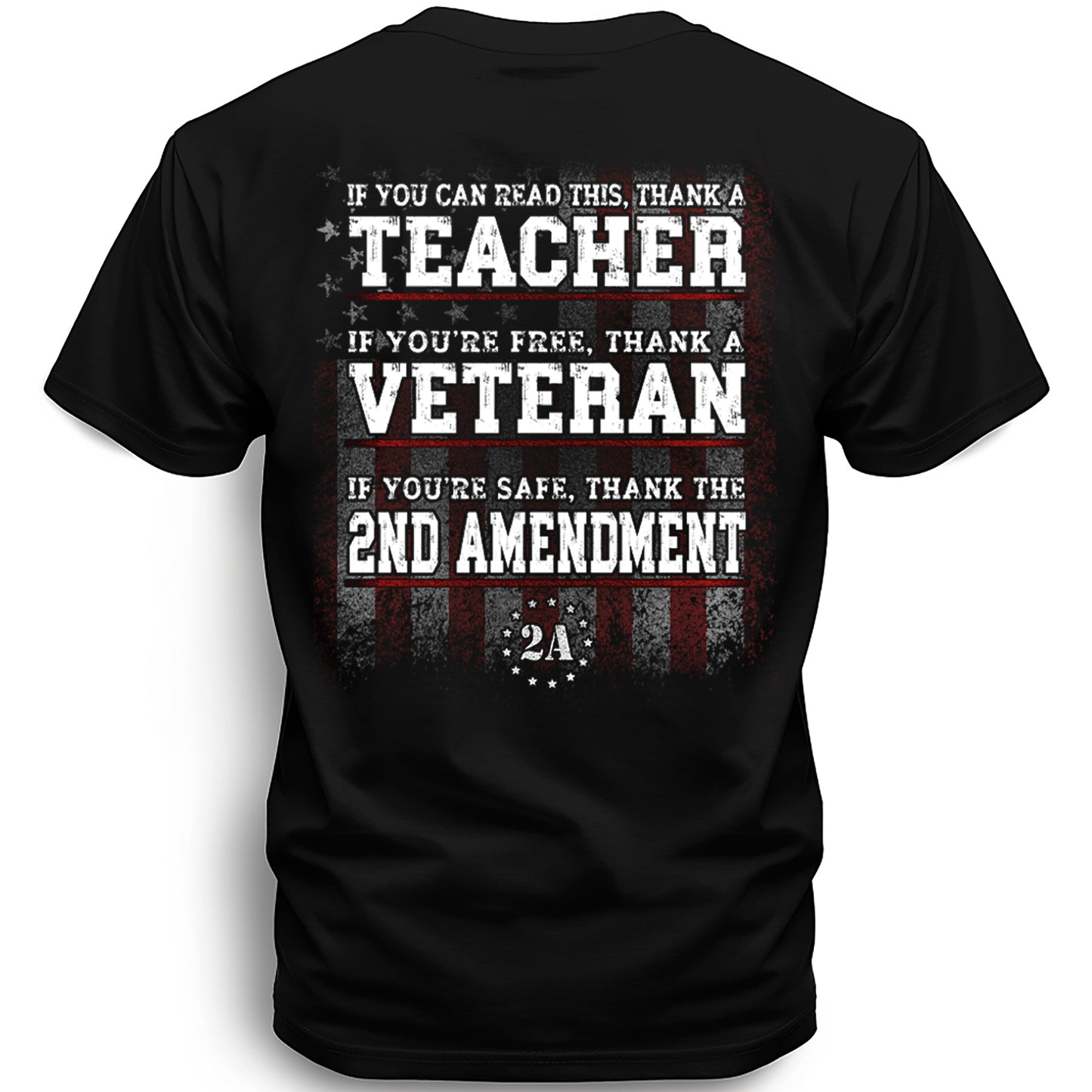 If You're Free 2A Patriotic Graphic Tee