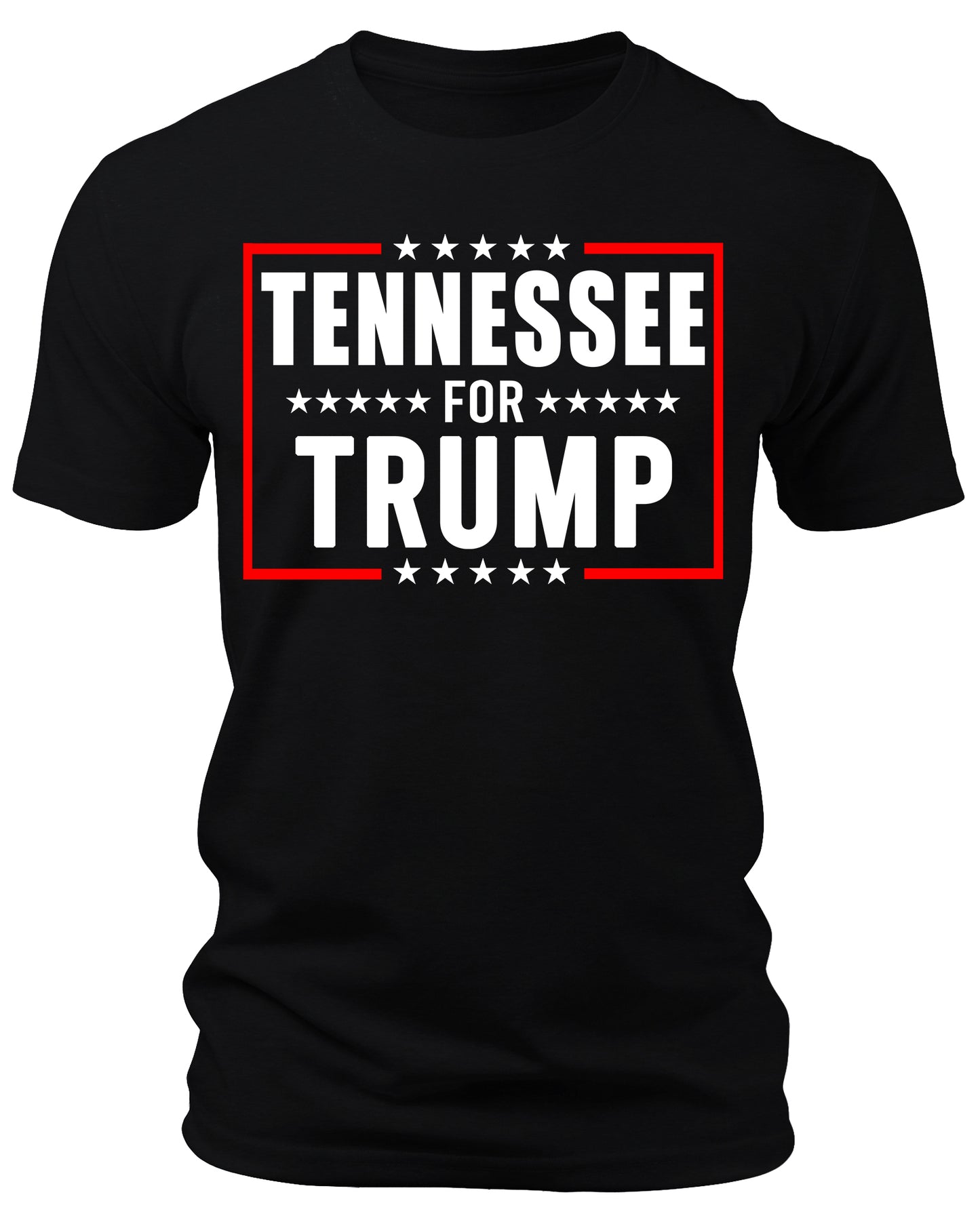 Men's Tennessee for Trump 2024 T-Shirts Short Patriotic Sleeve Crewneck Graphic Tees