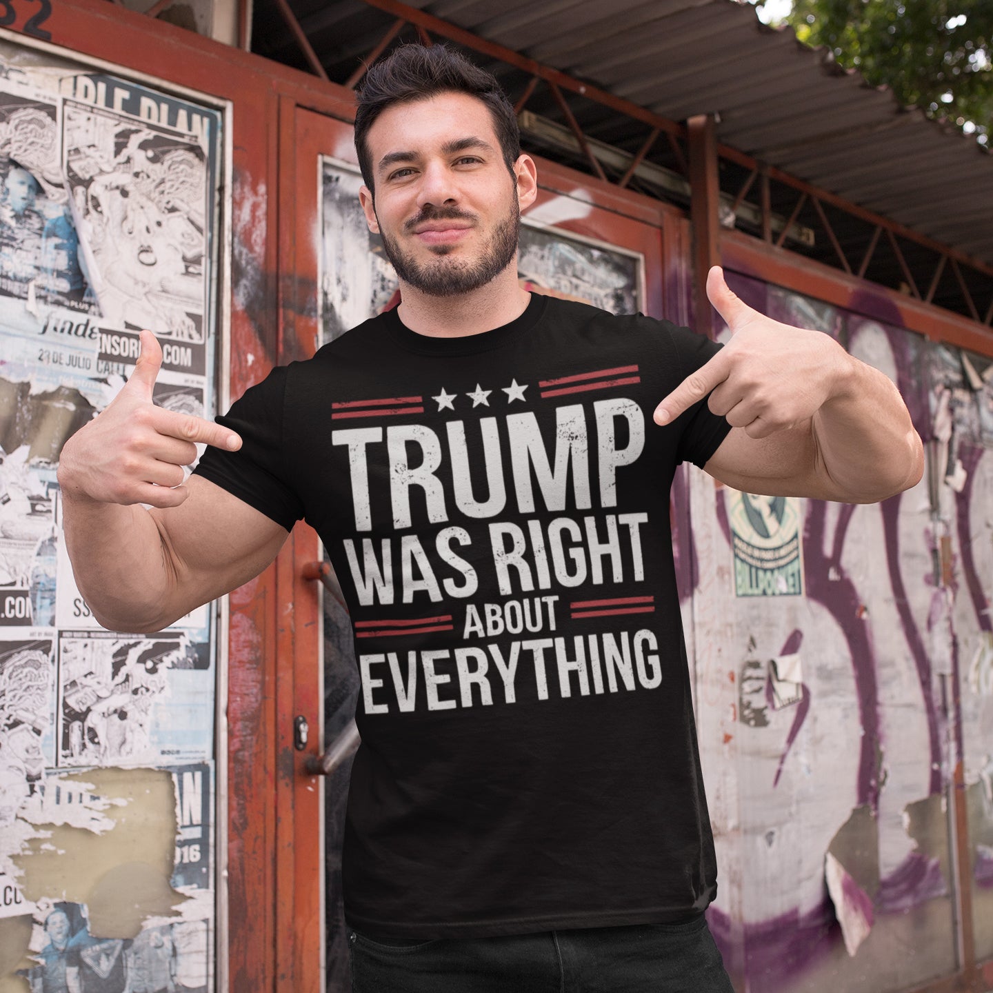 Men's Trump Was Right About Everything T-Shirt