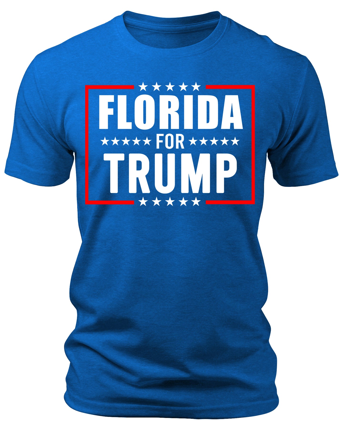 Men's Florida for Trump 2024 T-Shirts Short Patriotic Sleeve Crewneck Graphic Tees