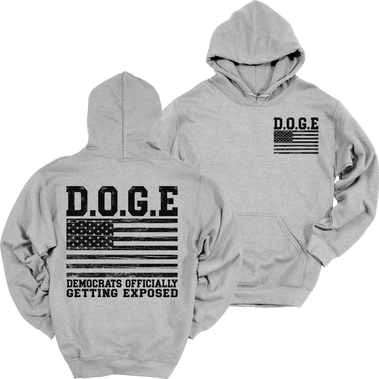 D.O.G.E. Exposed Heavy Blend Hoodie